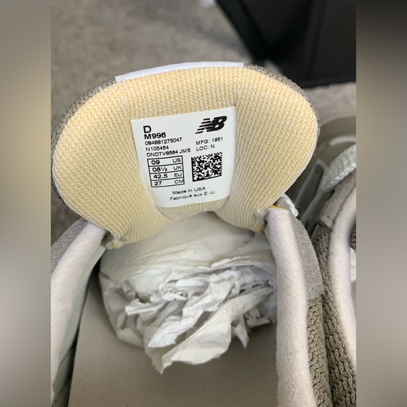 New Balance m996 mens size 9 - Picture 8 of 8